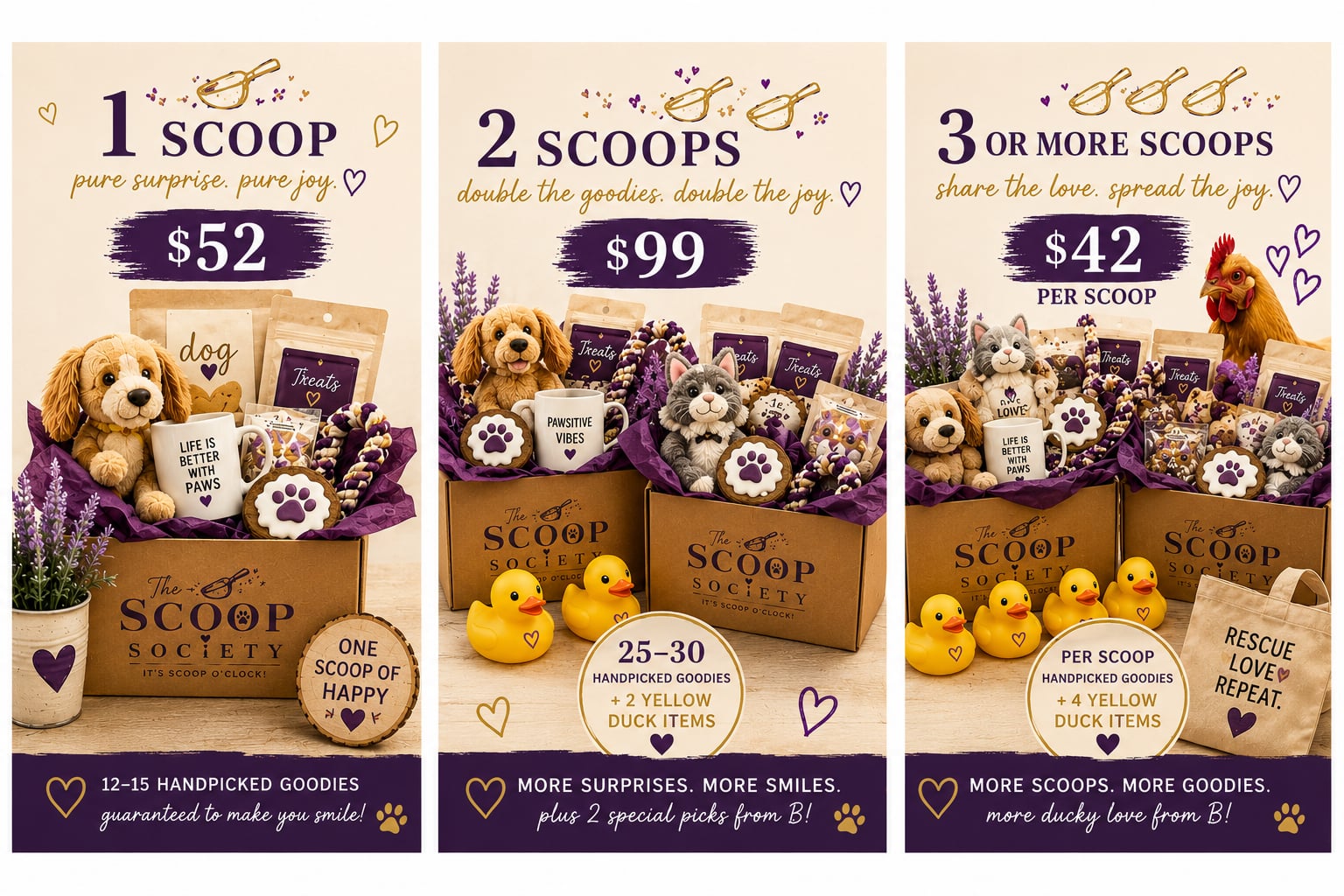 Signature Mystery Scoops